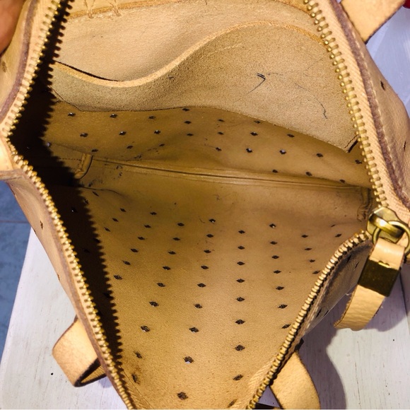 Madewell Mini Transport Preforated Tote Bag Purse Handbag Leather - Picture 15 of 16